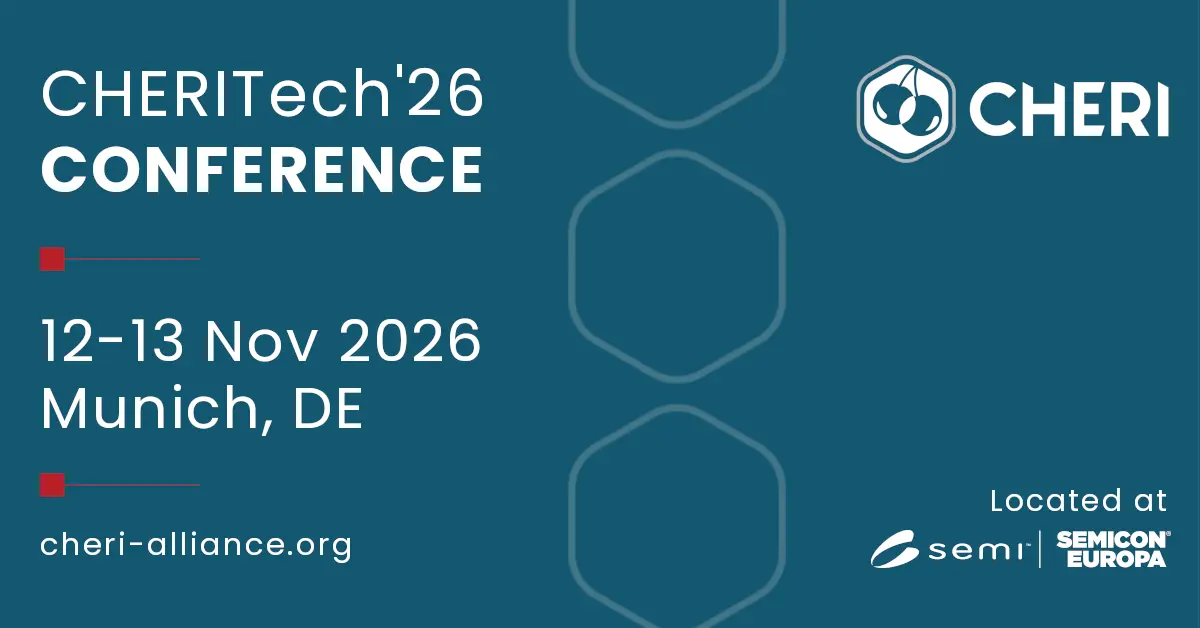 Preview image for CHERI Alliance – CHERITech'26 Call for Papers
