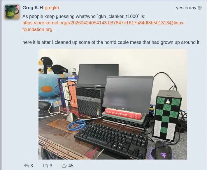 Preview image for The New Linux Kernel AI Bot Uncovering Bugs Is A Local LLM On Framework Desktop + AMD Ryzen AI Max