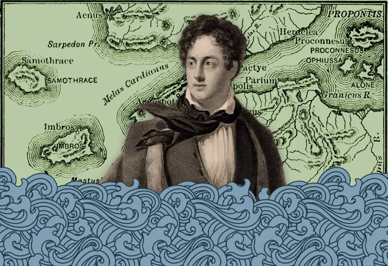 Preview image for This Week in Literary History: Lord Byron Swims Across the Hellespont
