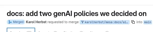 Preview image for Mesa Developers Decide On Two Gen AI Policies For Development Moving Forward