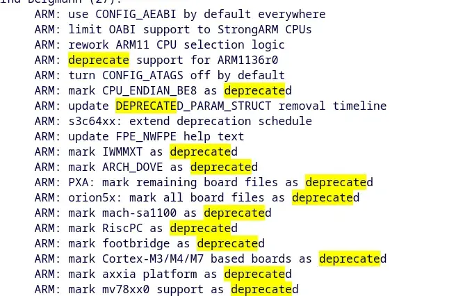 Preview image for Linux 7.3 Deprecates Many Older 32-bit ARM Platforms, Orphans Hundreds Of Drivers