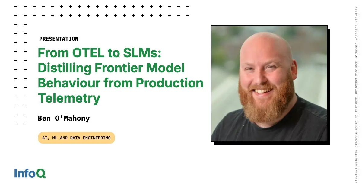 Preview image for From OTEL to SLMs: Distilling Frontier Model Behaviour from Production Telemetry