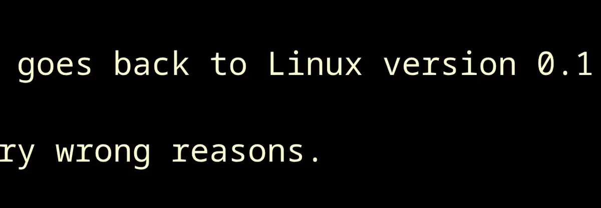 Preview image for Linux 2026 "Spring Cleaning" To Address Some Code Remnants As Far Back As Linux v0.1
