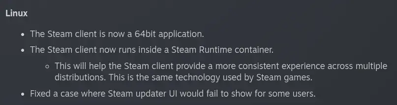 Preview image for Today's Steam Beta Makes The Linux Client A 64-bit App