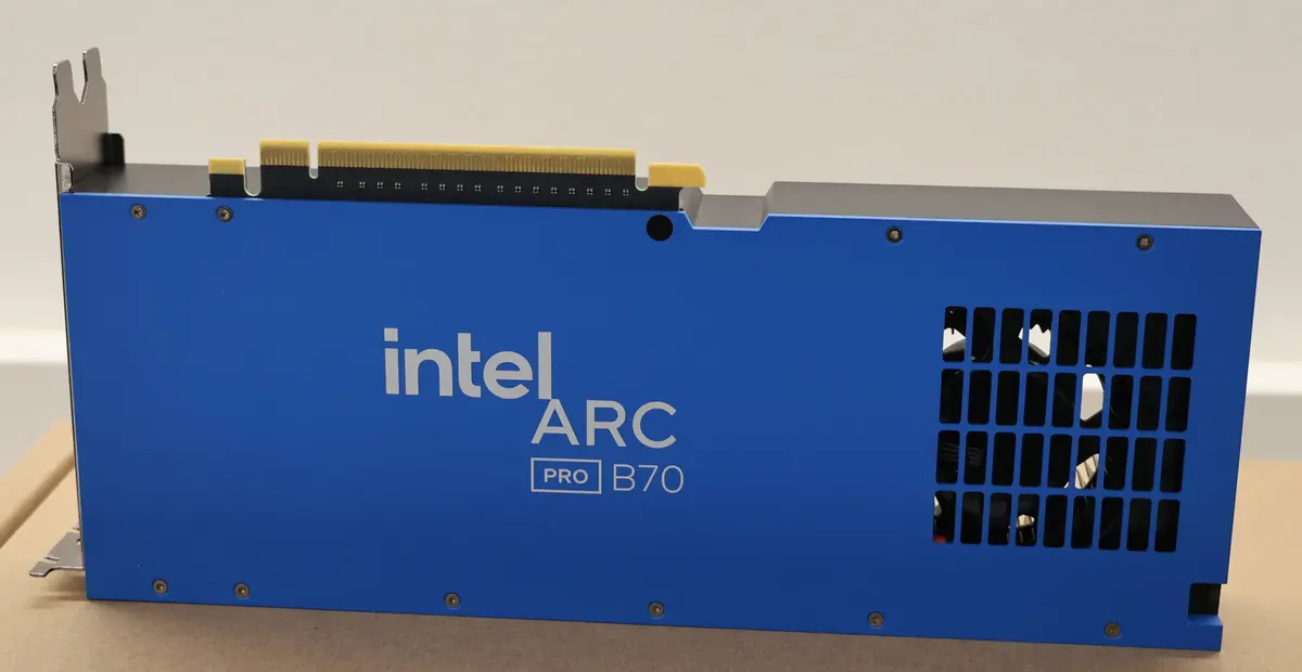 Preview image for Intel Arc Pro B70 Open-Source Linux Performance Against NVIDIA RTX &amp; AMD Radeon AI PRO Review