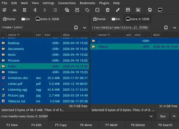 Preview image for GNOME Commander 2.0 Released Following Rewrite In Rust &amp; GTK4