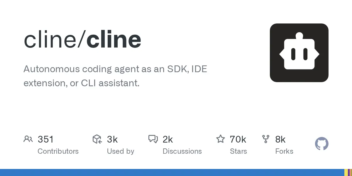 Preview image for Release SDK v0.0.87 · cline/cline