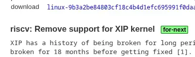Preview image for RISC-V XIP Linux Feature Being Removed After It Keeps Breaking For Months At A Time