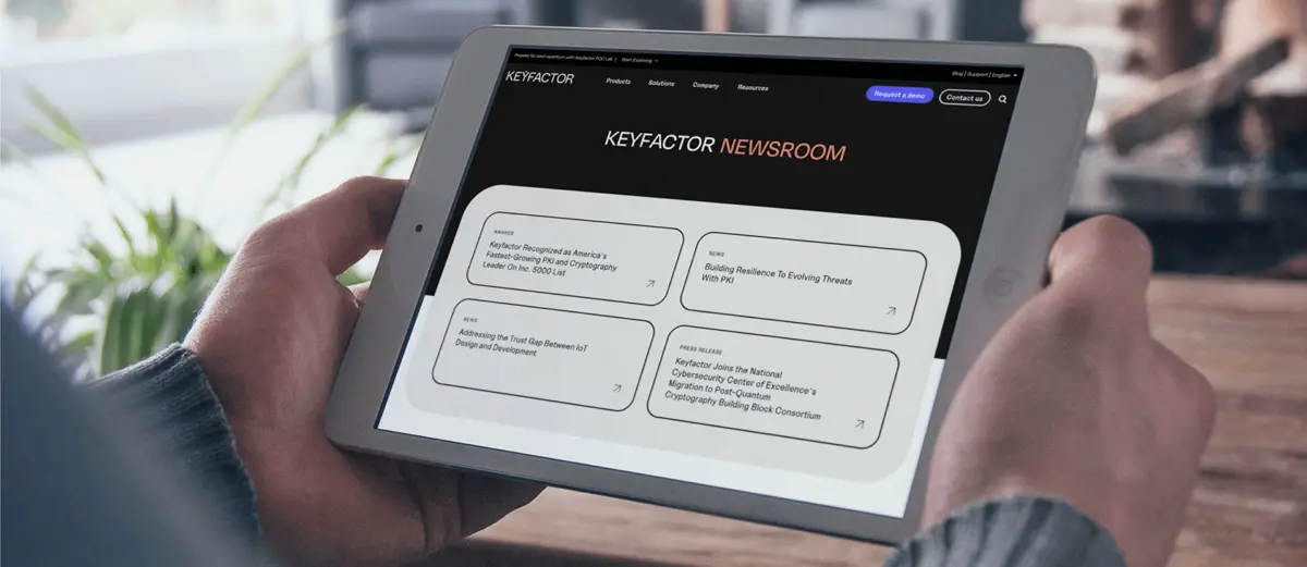Preview image for Keyfactor Announces $1B+ Strategic Growth Investment Led By Summit Partners to Expand Leadership in Securing the AI and Post-Quantum Enterprise