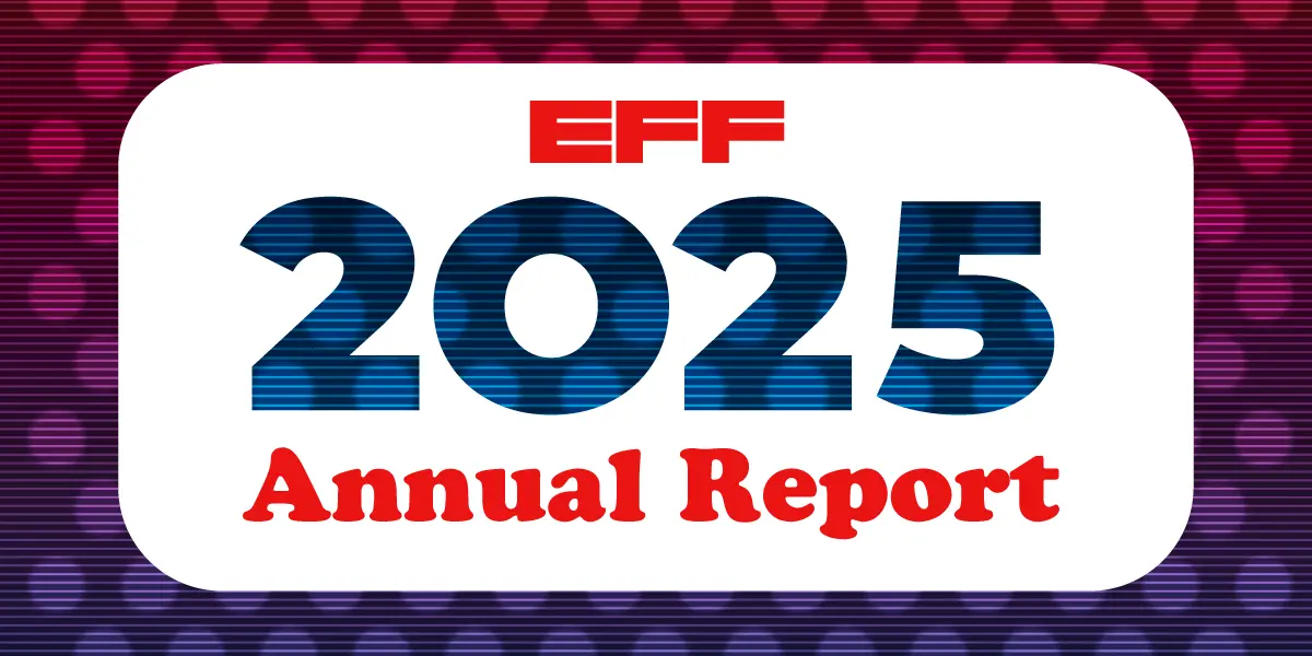 Preview image for 2025 Annual Report: Standing Up for an Open Digital World