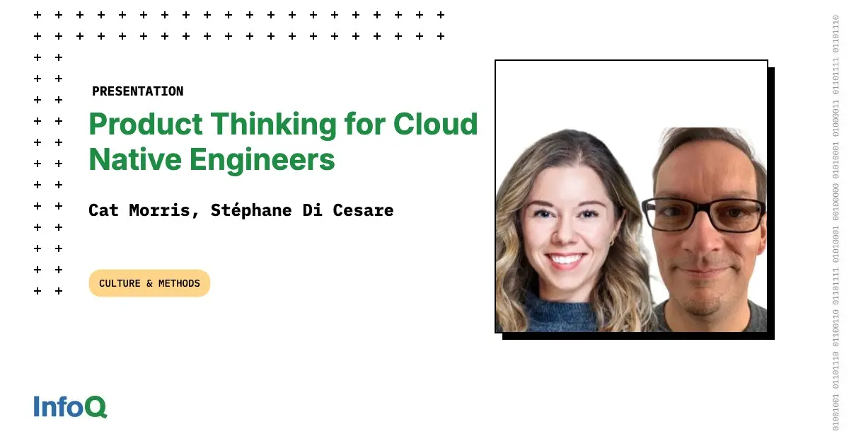 Preview image for Product Thinking for Cloud Native Engineers