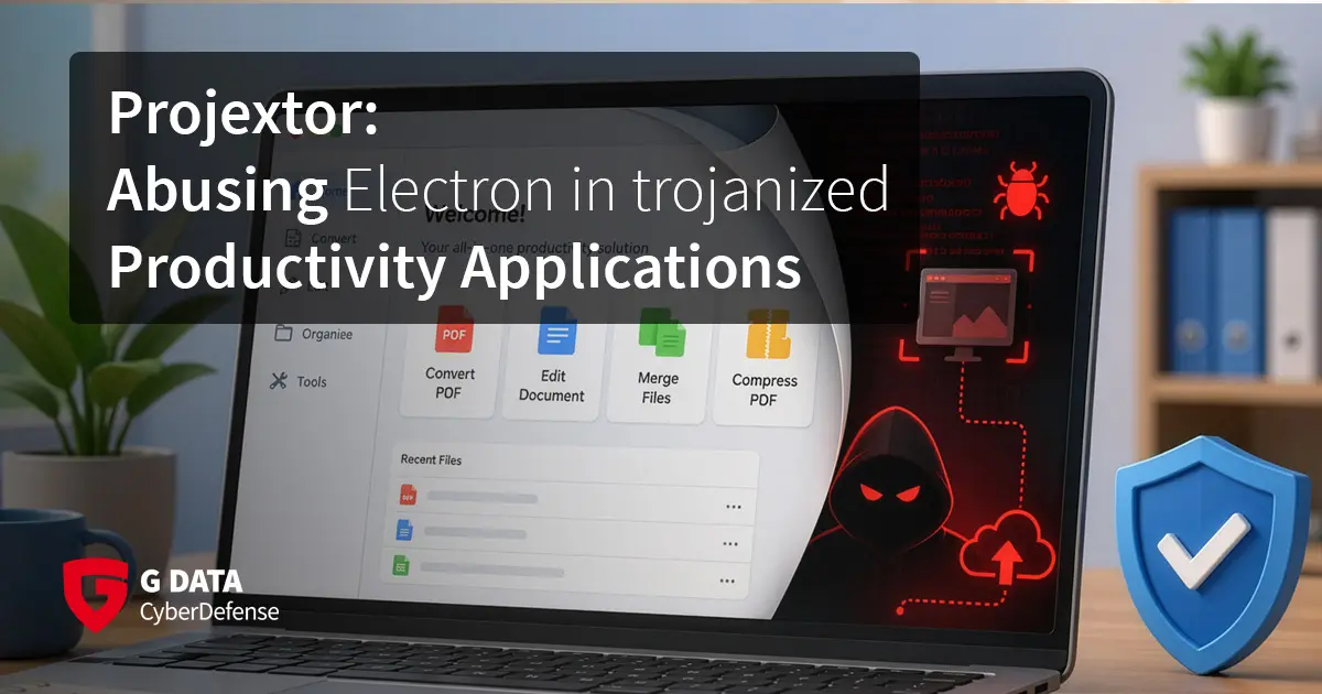 Preview image for Projextor: Malware Disguised as Productivity Software