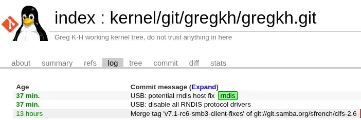 Preview image for Linux Might Finally Disable The Microsoft RNDIS Protocol Drivers In 2026