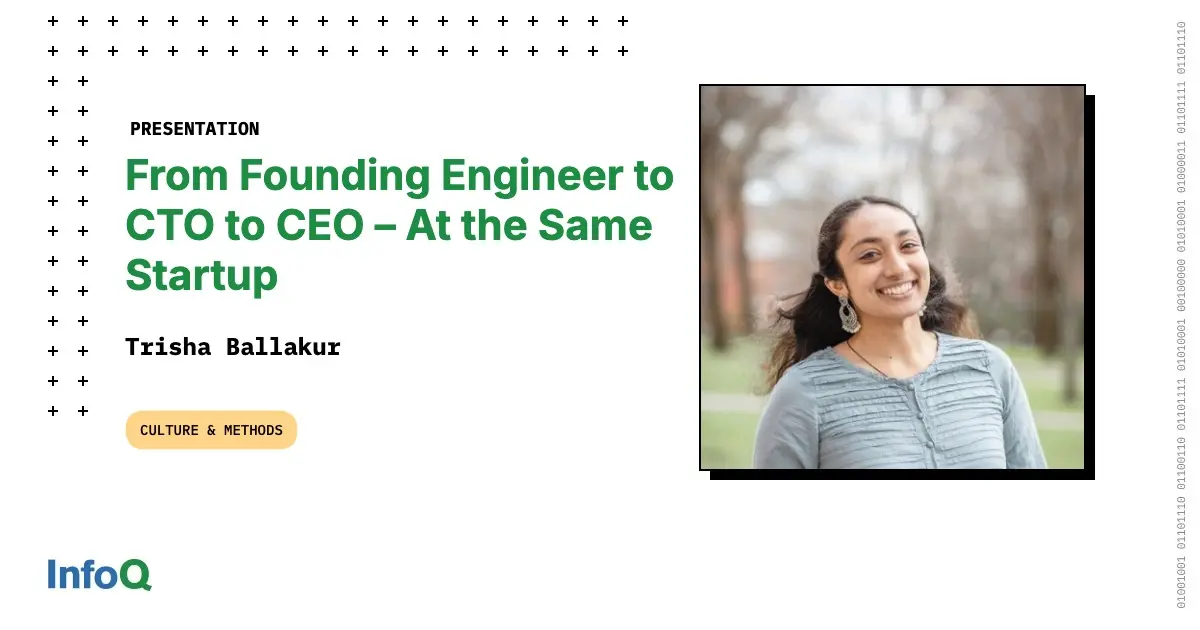 Preview image for From Founding Engineer to CTO to CEO – At the Same Startup