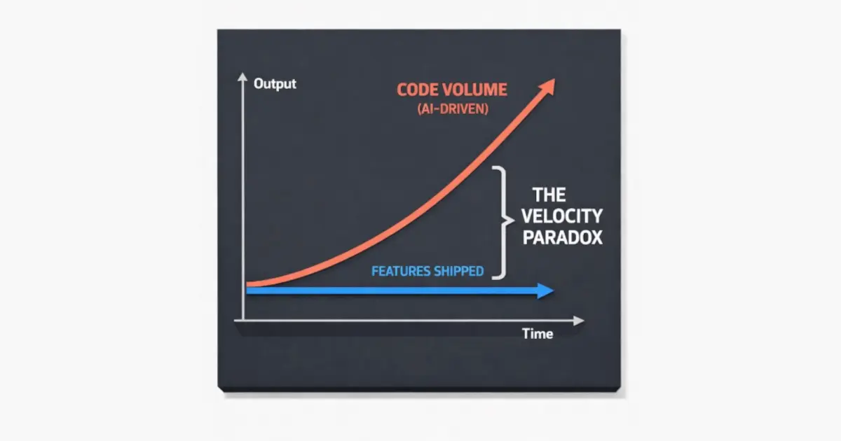 Preview image for AI Coding Assistants Haven’t Sped up Delivery Because Coding Was Never the Bottleneck