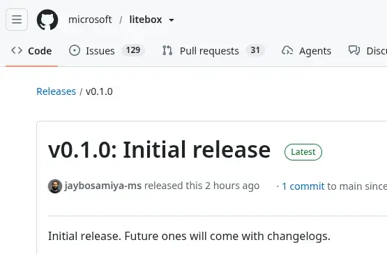 Preview image for Microsoft Issues First Release Of Their LiteBox Sandboxing Library OS