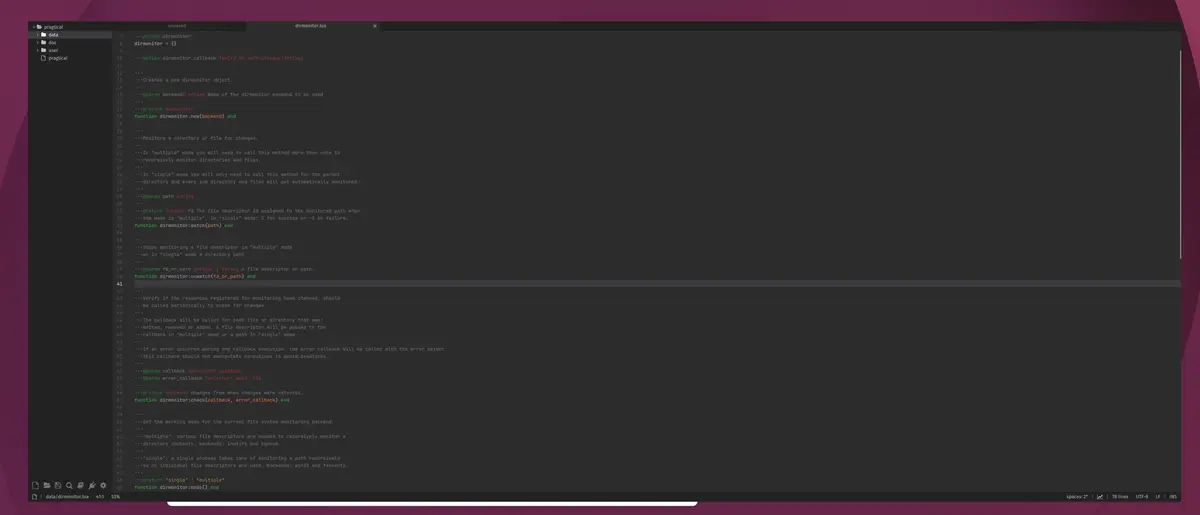 Preview image for Lightweight Pragtical Code Editor Adds SDL GPU Backend