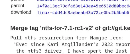 Preview image for The "NTFS Resurrection" Has Occurred For Linux 7.1