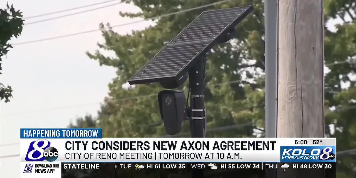 Preview image for Reno City Council to vote on $22M Axon tech deal that would expand police surveillance tools