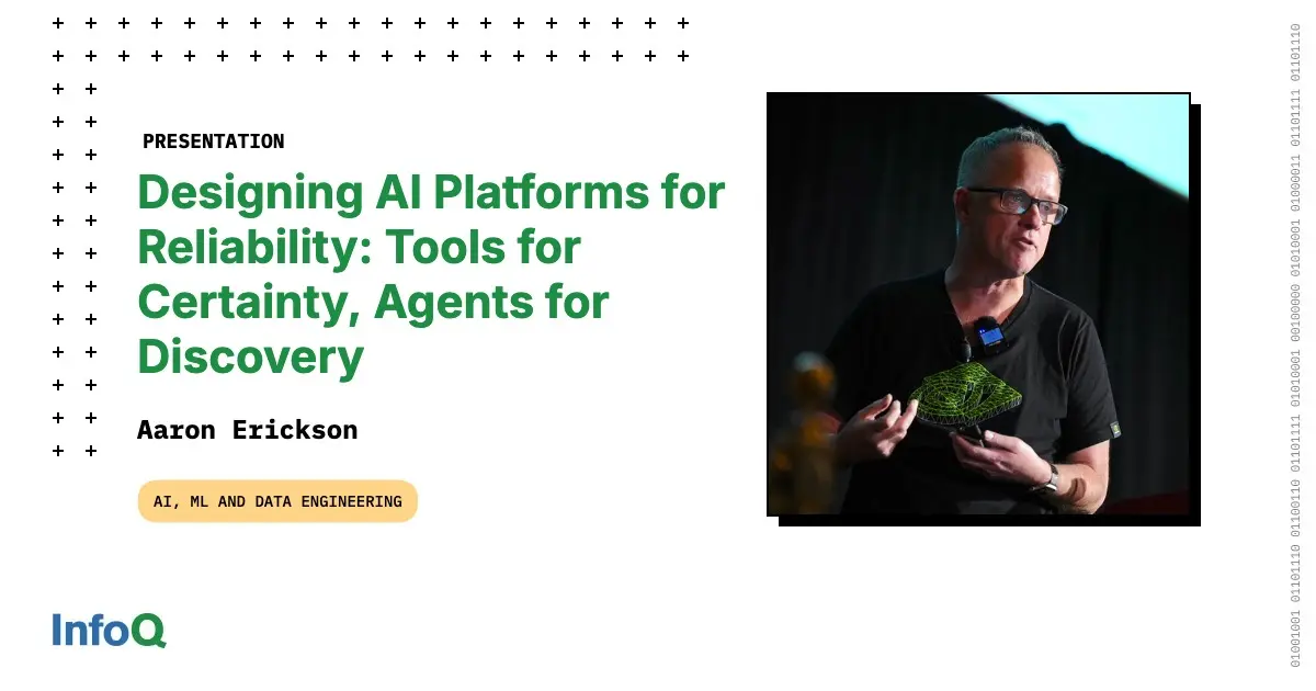 Preview image for Designing AI Platforms for Reliability: Tools for Certainty, Agents for Discovery