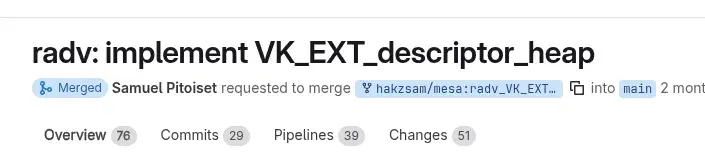 Preview image for Mesa 26.1 RADV Driver Merges Vulkan Descriptor Heap As Big Improvement For Steam Play