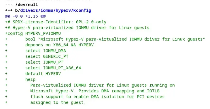 Preview image for Microsoft Contributes Para-Virtualized IOMMU Hyper-V Driver For Linux