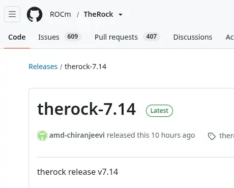 Preview image for AMD ROCm 7.14 "TheRock" Tech Preview Tagged For Latest AMD GPU Compute Stack