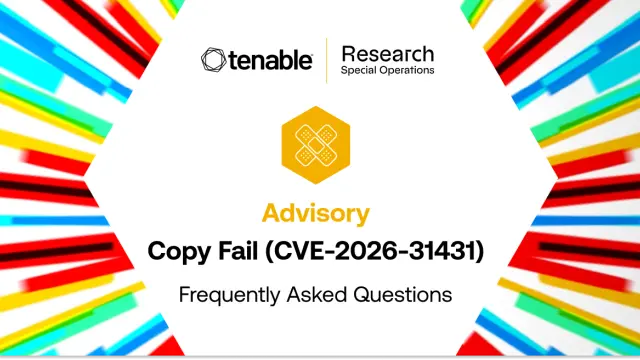 Preview image for Copy Fail (CVE-2026-31431): Linux Kernel Privilege Escalation FAQ | Tenable®
