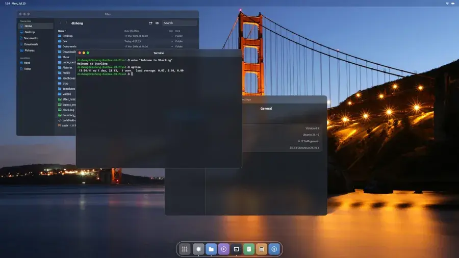Preview image for Starling: A New Linux Desktop Written In Swift, Own Wayland Compositor &amp; Written With AI