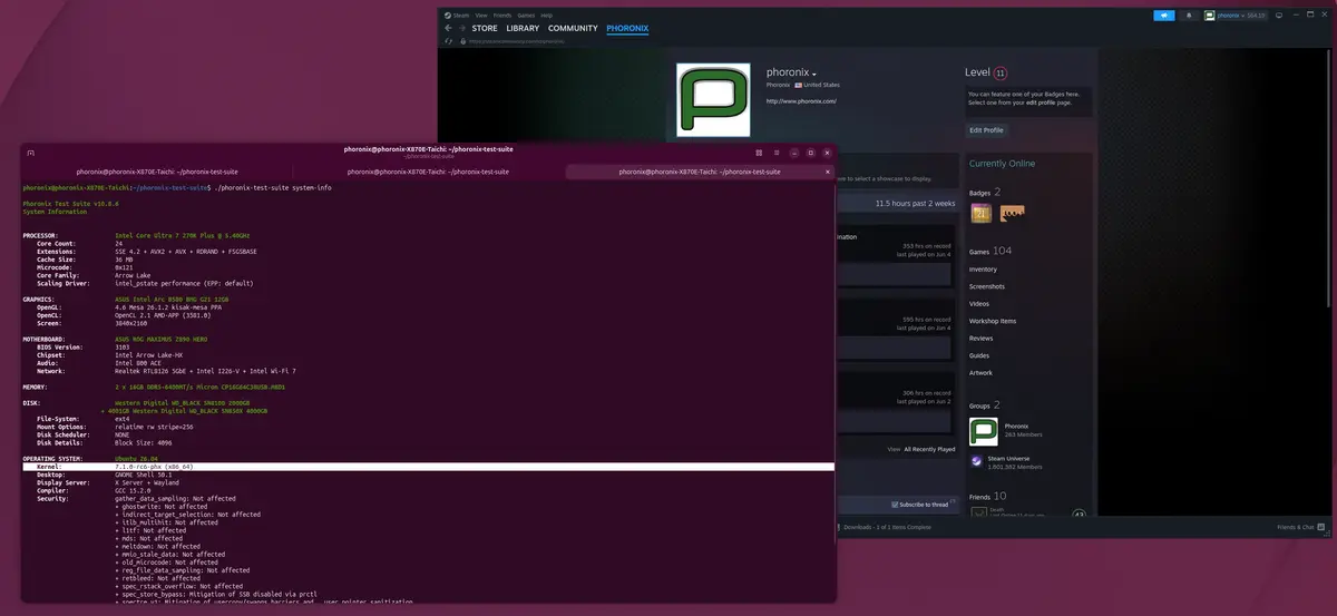 Preview image for Linux 7.1 Helping Intel Arc Battlemage Graphics Achieve Better Performance
